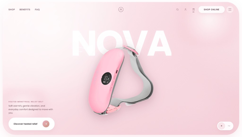 Nova Triggers ecommerce project preview